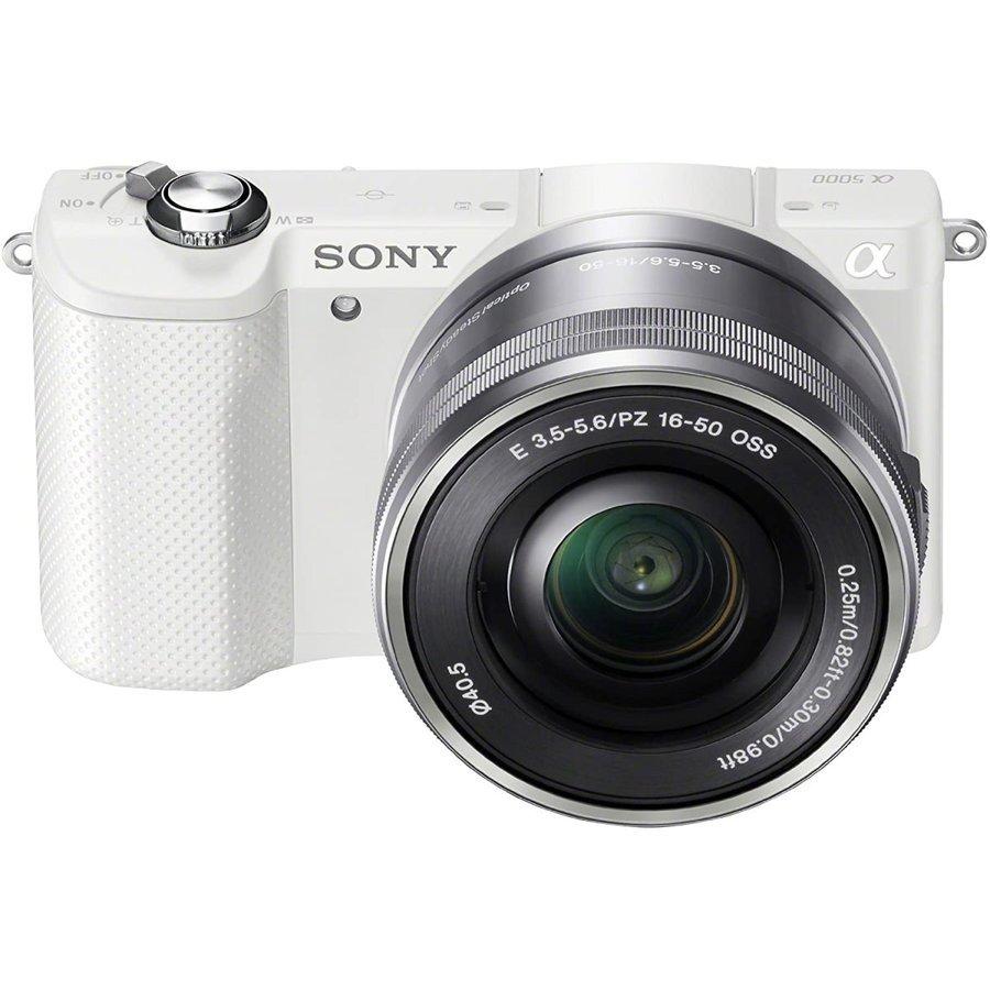 ソニー SONY α5000 ILCE-5000 レンズセット ホワイト ミラーレス 一眼