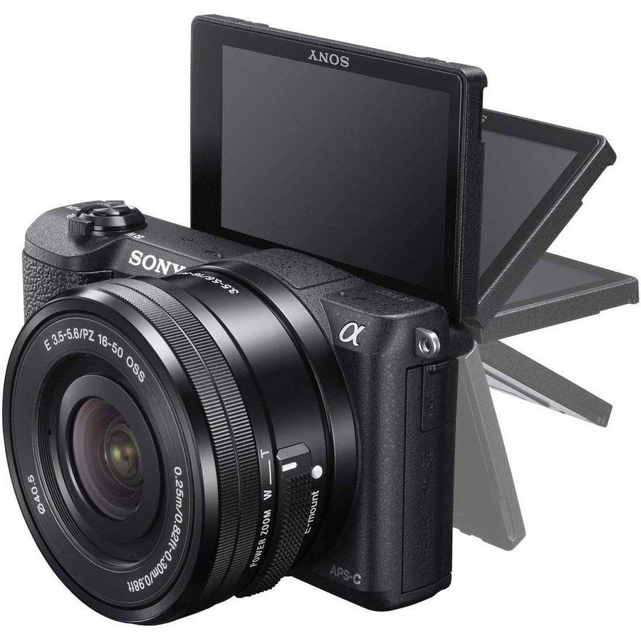 【中古美品】SONY α5100 ブラック　ダブルズームレンズキット SONY 中古 1年保証 美品 α5100 ダブルズームレンズキット