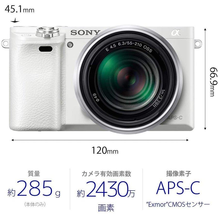 SONY ソニー α6000 ミラーレスカメラ 2レンズ付き SONY ソニー α6000 ミラーレスカメラ 2レンズ付き α6000 ミラーレス