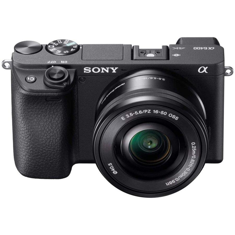 ソニー SONY α6400 ILCE-6400L レンズキット ブラック ミラーレス 一眼レフ カメラ レンズ 中古 :sony-ilce