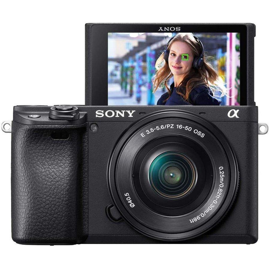 ソニー SONY α6400 ILCE-6400Y ダブルレンズキット ブラック ミラーレス 一眼レフ カメラ レンズ 中古｜camerart-shop｜02