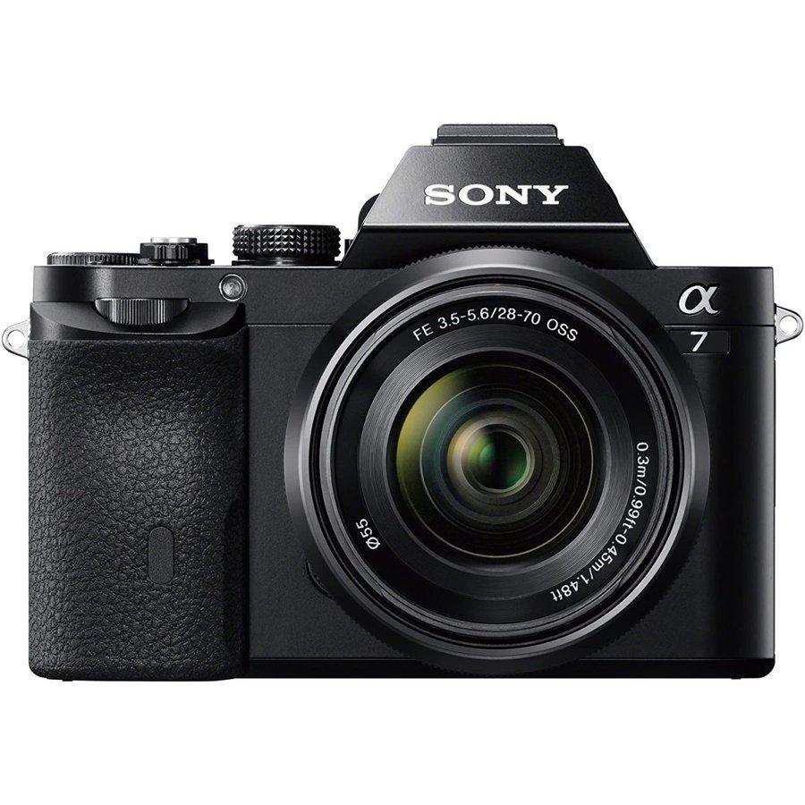 ソニー SONY α7 ILCE-7 28-70mm レンズセット フルサイズ ミラーレス 一眼レフ カメラ レンズ 中古｜camerart-shop｜02