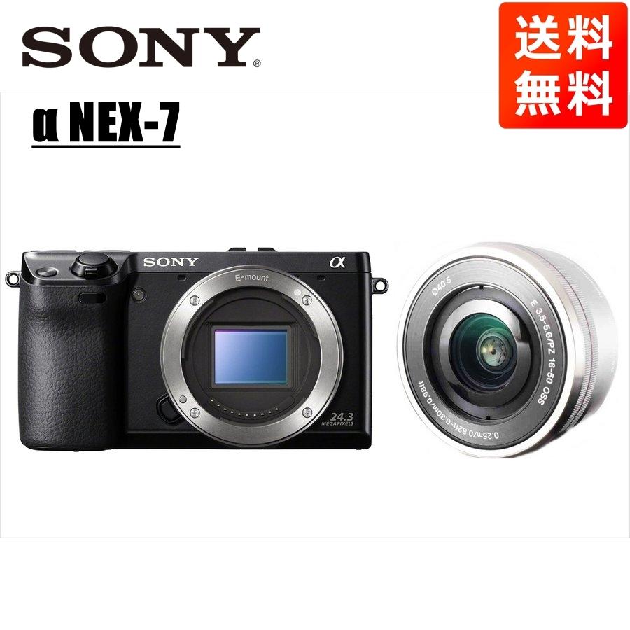 NEX ソニー SONY NEX-7 ブラックボディ E 16-50mm シルバー NEX ソニー SONY NEX-7 ブラックボディ E 16-50mm シルバー