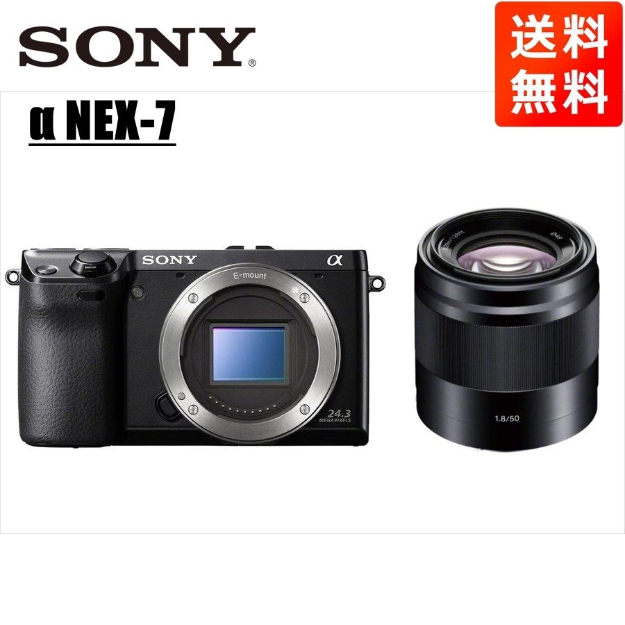 ソニー SONY NEX-7 ブラックボディ E 50mm 1.8 黒 単焦点 レンズ ソニー SONY NEX-7 ブラックボディ E 50mm 1.8 黒 単焦点 レンズ