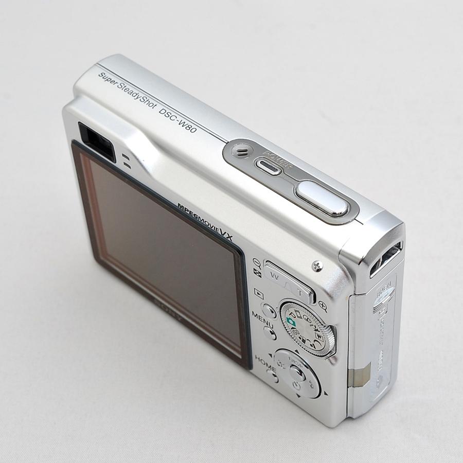 サイバーショット ソニー SONY DSC-W80 シルバー 光学3倍ズーム サイバーショット ソニー SONY DSC-W80 シルバー 光学3倍ズーム