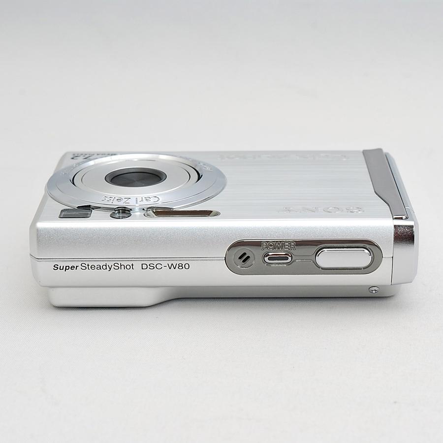 サイバーショット ソニー SONY DSC-W80 シルバー 光学3倍ズーム サイバーショット ソニー SONY DSC-W80 シルバー 光学3倍ズーム
