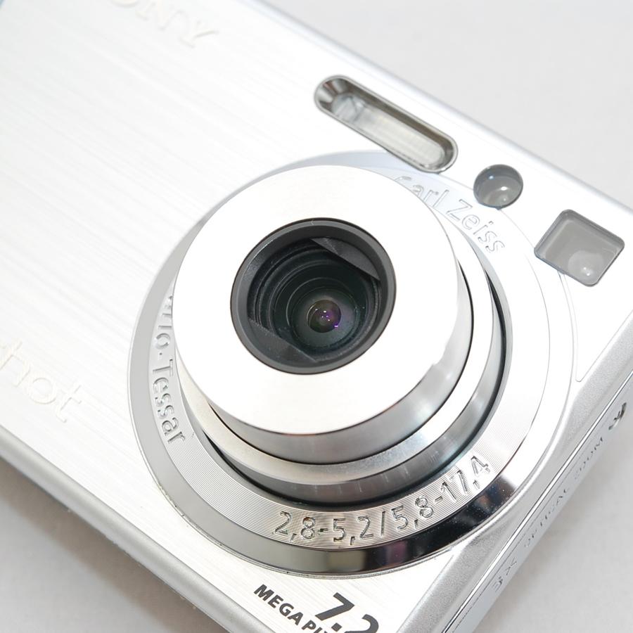 サイバーショット ソニー SONY DSC-W80 シルバー 光学3倍ズーム サイバーショット ソニー SONY DSC-W80 シルバー 光学3倍ズーム
