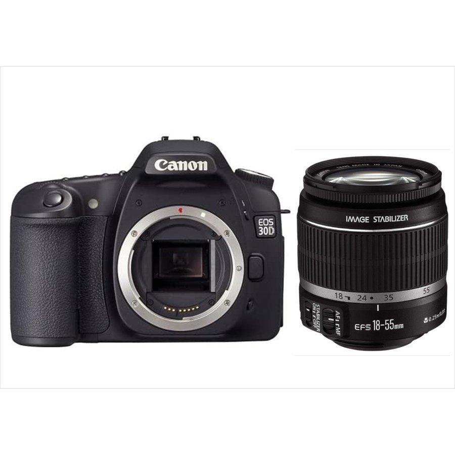 超話題新作 キヤノン Canon EOS 30D EF-S 18-55mm 標準 レンズセット