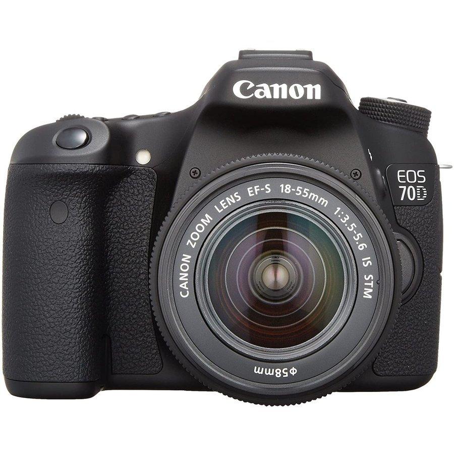 キヤノン Canon EOS 70D EF-S 18-55mm STM 標準 レンズセット 手振れ