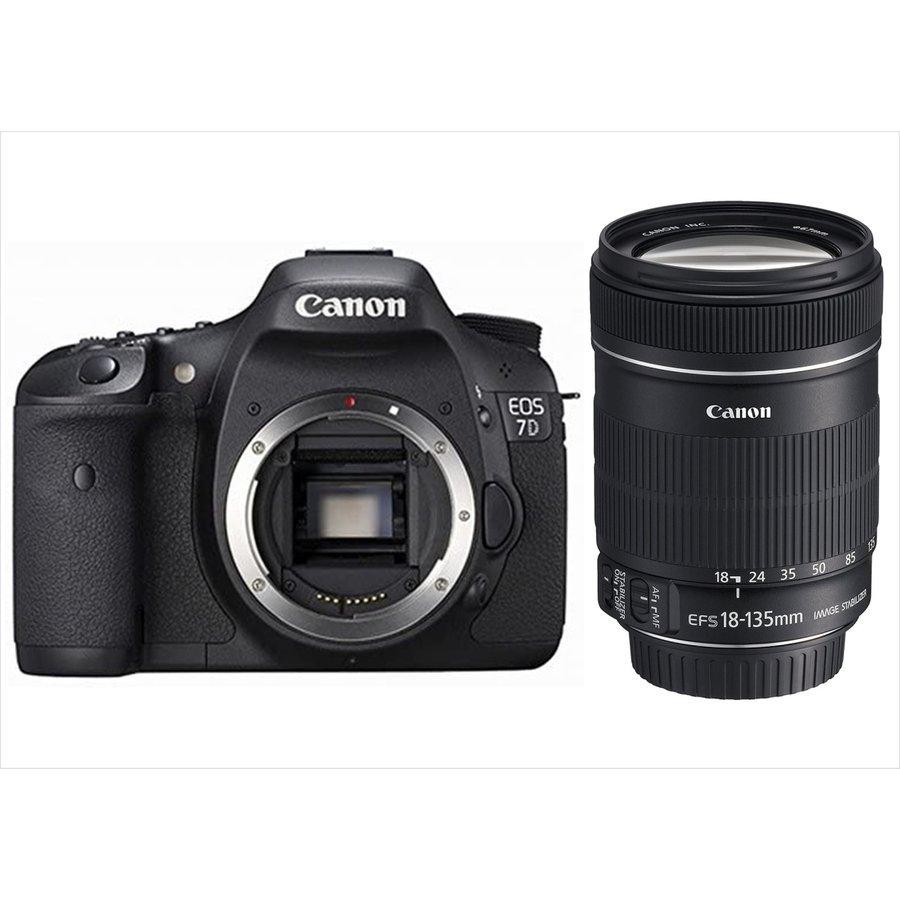 キヤノン Canon EOS 7D EF-S 18-135mm 高倍率 レンズセット 手振れ補正 デジタル一眼レフ カメラ 中古｜camerart2nd-shop