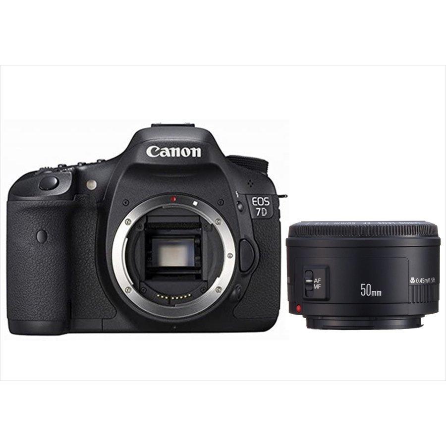 キヤノン Canon EOS 7D EF 50mm 1.8 II 単焦点 レンズセット デジタル
