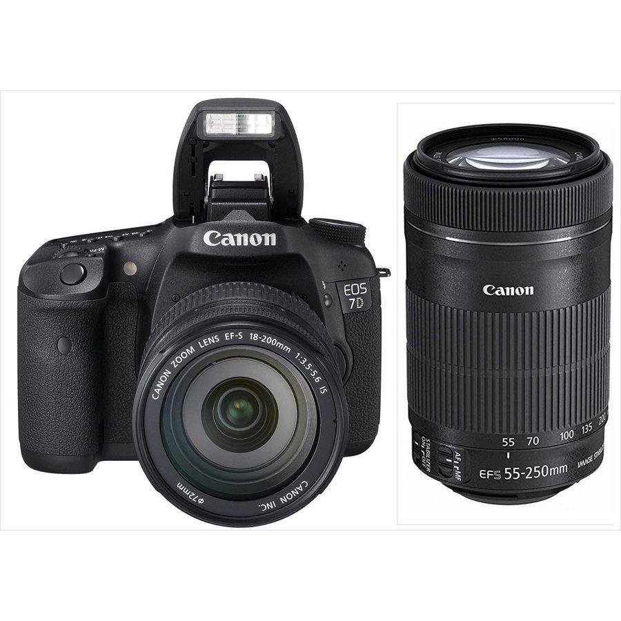 キヤノン Canon EOS 7D MarkII EF-S 55-250mm 望遠 レンズセット