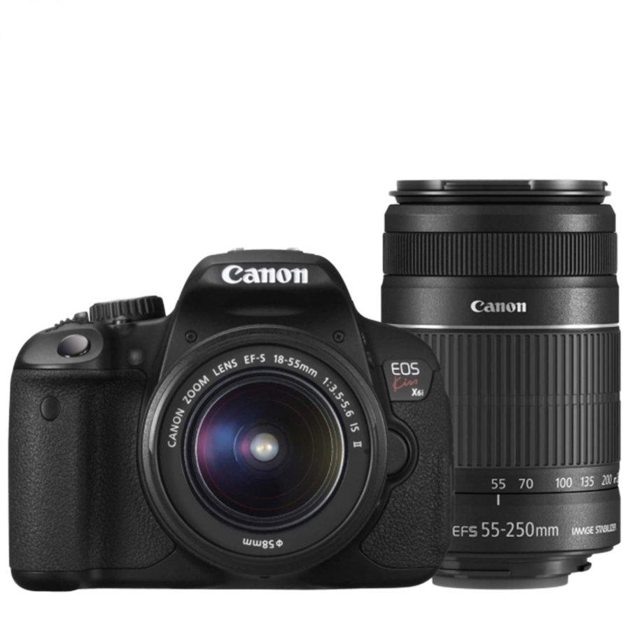 キヤノン Canon EOS kiss X6i ダブルレンズキット デジタル 一眼レフ カメラ 中古｜camerart2nd-shop