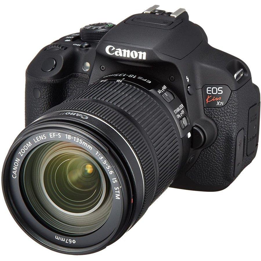 キヤノン Canon EOS kiss X7i EF-S 18-135mm レンズセット デジタル 一眼レフ カメラ 中古｜camerart2nd-shop