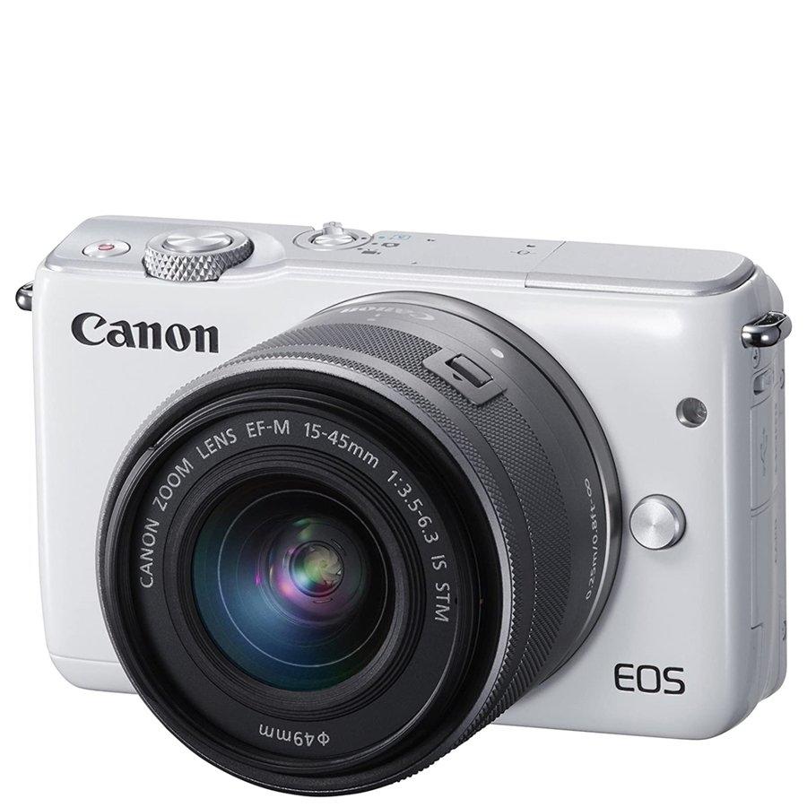 Canon キャノン EOS M10 レンズキット ホワイト ミラーレス一眼 EOS キヤノン Canon M10 レンズキット ホワイト ミラーレス 一眼レフ