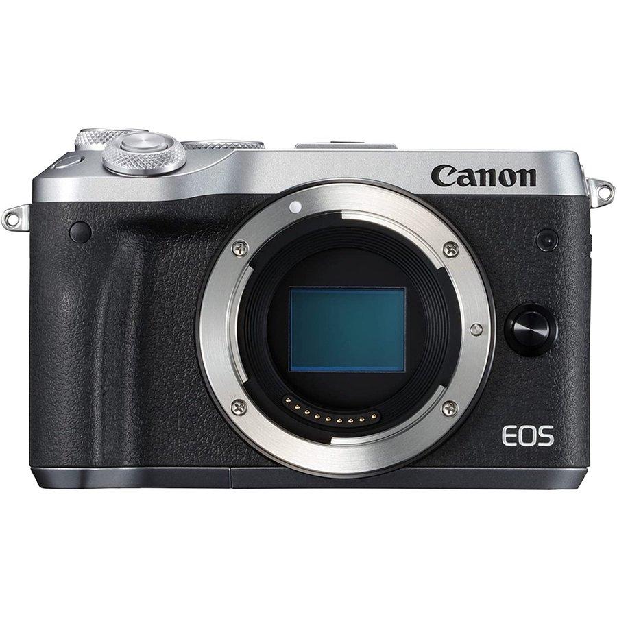 Canon EOS M6 ミラーレスデジタルカメラボディ シルバー キヤノン EOS M キヤノン Canon M6 ボディ シルバー ミラーレス一眼 カメラ 中古