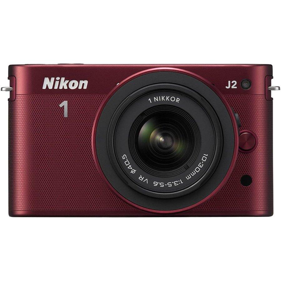 ニコン Nikon 1 J2 ダブルレンズキット レッド ミラーレス カメラ レンズ 中古｜camerart2nd-shop｜02