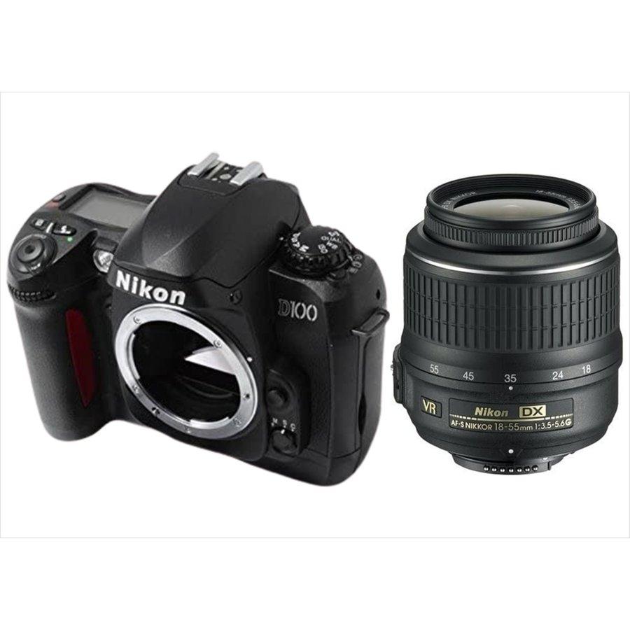 Nikon D100 一眼レフデジタルカメラ 電池 充電器 標準レンズ付