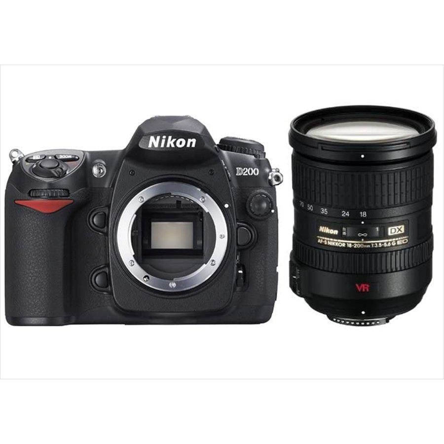 ニコン Nikon D200 AF-S 18-200mm VR 高倍率 レンズセット 手振れ補正 