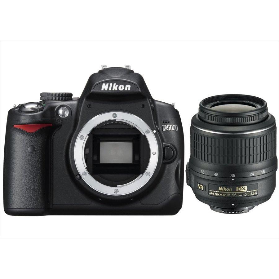ニコン Nikon D5000 AF-S 18-55mm VR 標準 レンズセット 手振れ補正