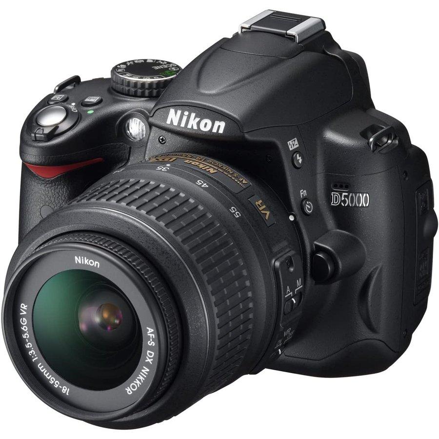 【美品】Nikon D5000 デジタル一眼レフカメラ レンズ２個付き ニコン Nikon D5000 ダブルレンズキット デジタル 一眼レフ