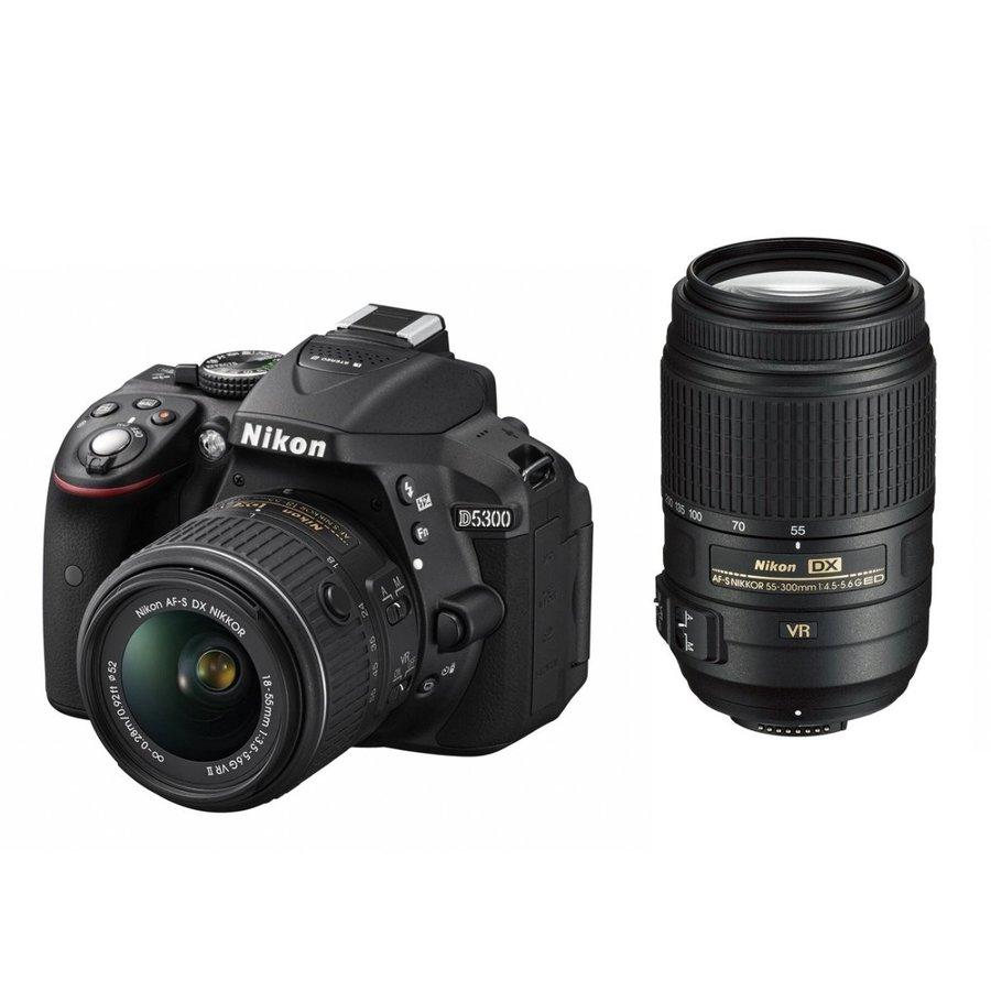 ニコンD ニコン Nikon D5300 18-55mm 55-300mm ダブルズームキット