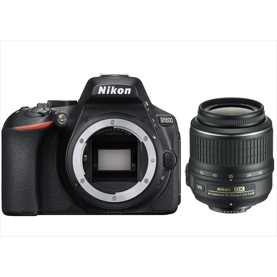 ニコン Nikon D5600 AF-S 18-55mm VR 標準 レンズセット 手振れ補正 