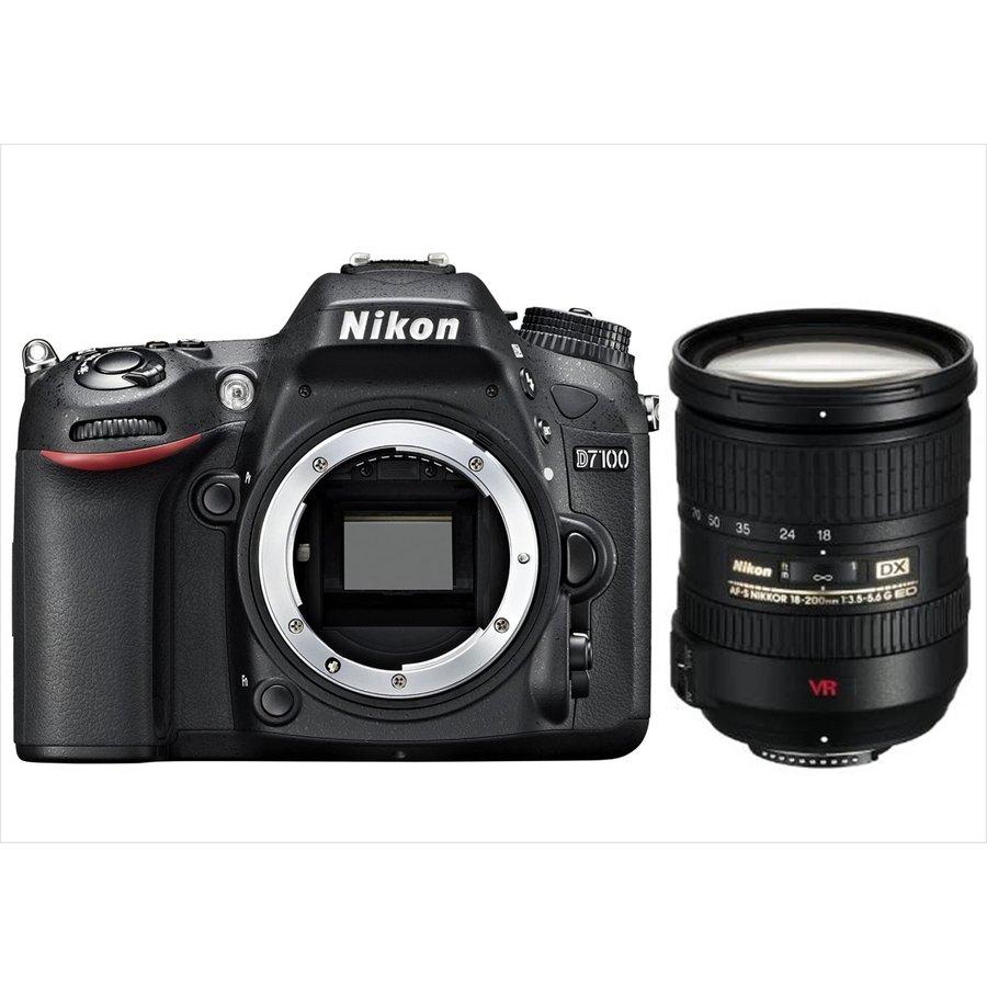 ニコン Nikon D7100 AF-S 18-200mm VR 高倍率 レンズセット 手振れ補正 