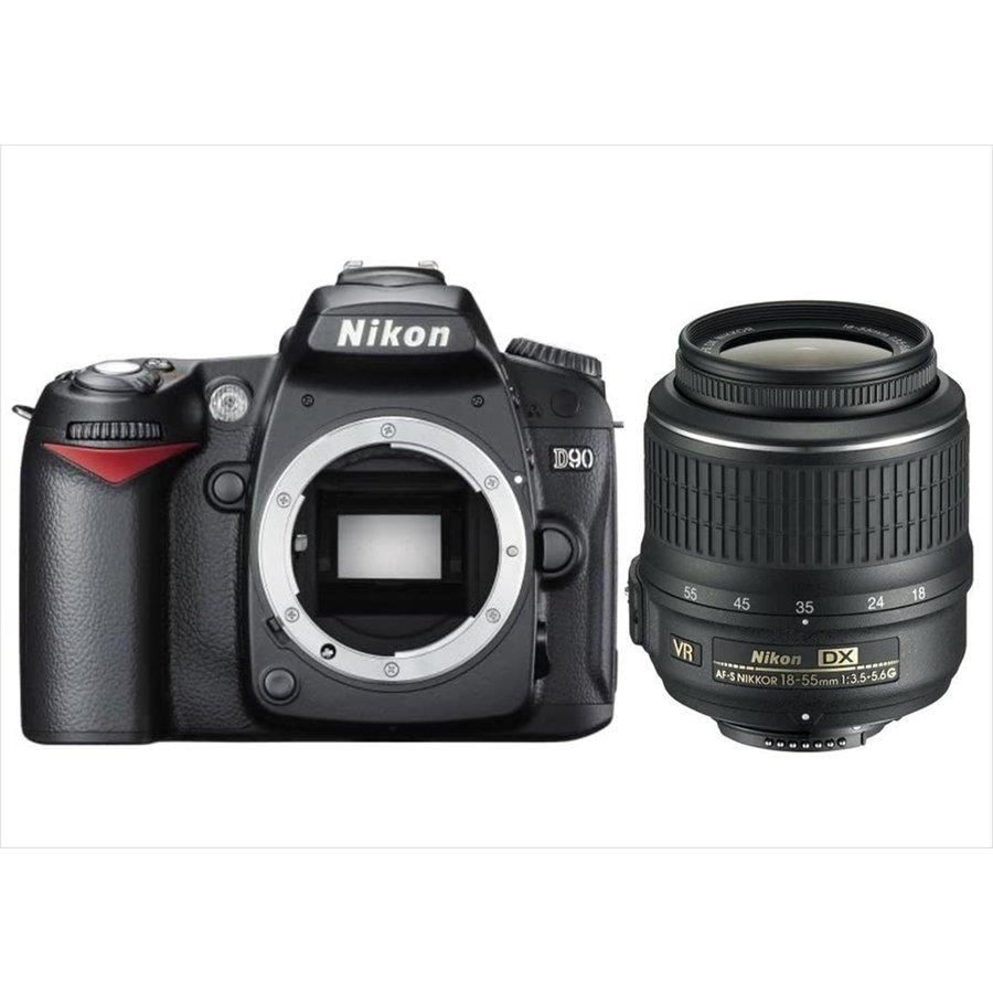 ニコン Nikon D90 AF-S 18-55mm VR 標準 レンズセット 手振れ補正 