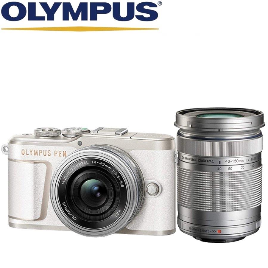 OLYMPUS PEN E-PL10 ミラーレス一眼 ホワイト ダブルレンズ OLYMPUS PEN オリンパス ミラーレス E-PL10 レンズキット ホワイト