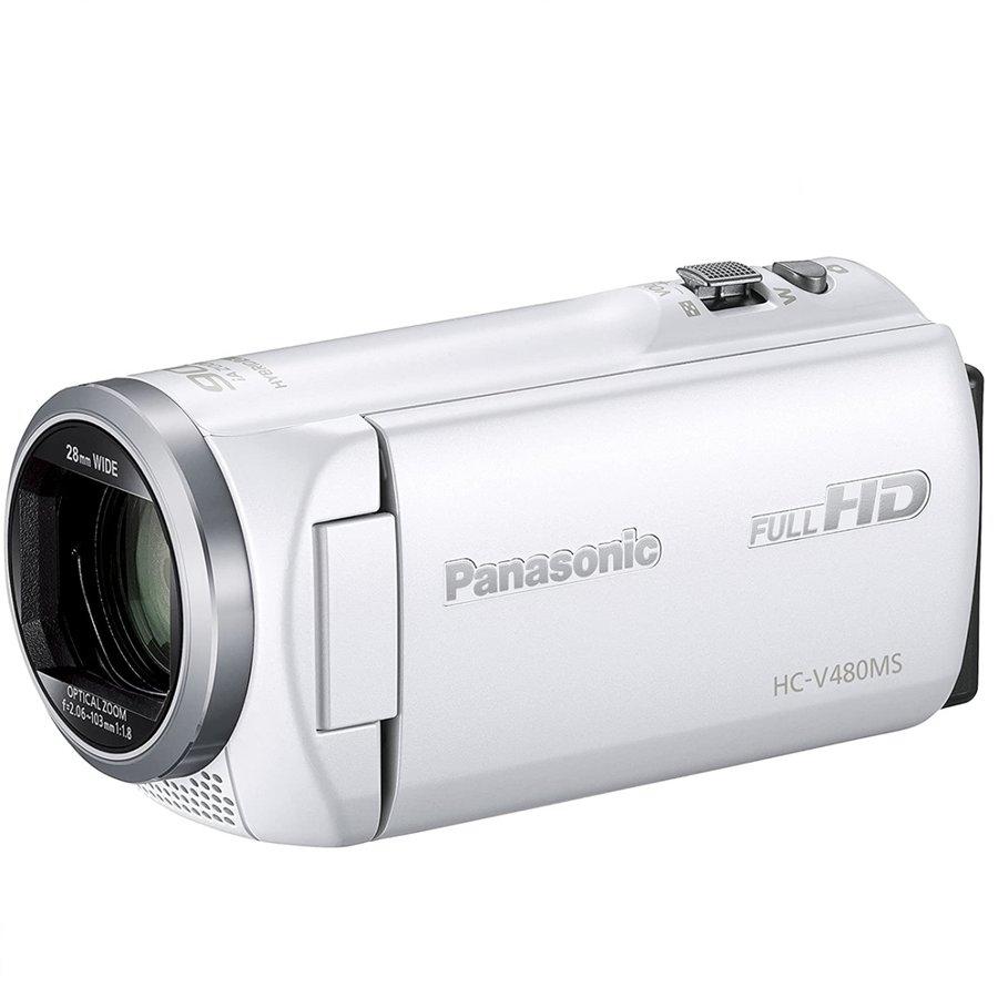 パナソニック  HC-V480MS-W ホワイト ビデオカメラ 中古品 Panasonic パナソニック HC-V480MS-W ホワイト ビデオカメラ