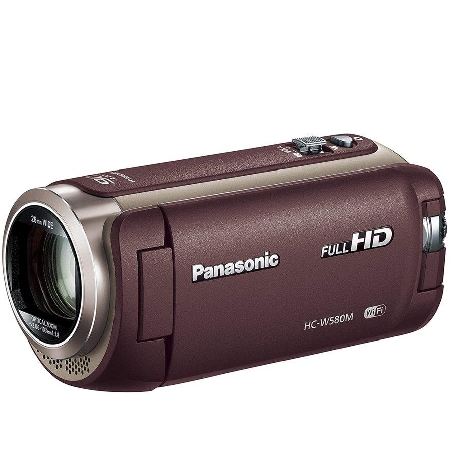 パナソニック Panasonic HC-W580M-T ブラウン HDビデオカメラ Wi-Fi搭載 90倍ズーム 中古 :panasonic