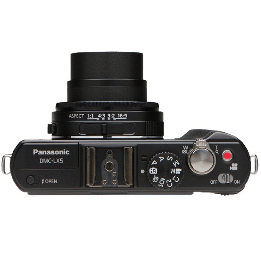 パナソニック Panasonic LUMIX DMC-LX5 ルミックス ブラック コンパクトデジタルカメラ コンデジ カメラ 中古｜camerart2nd-shop｜02