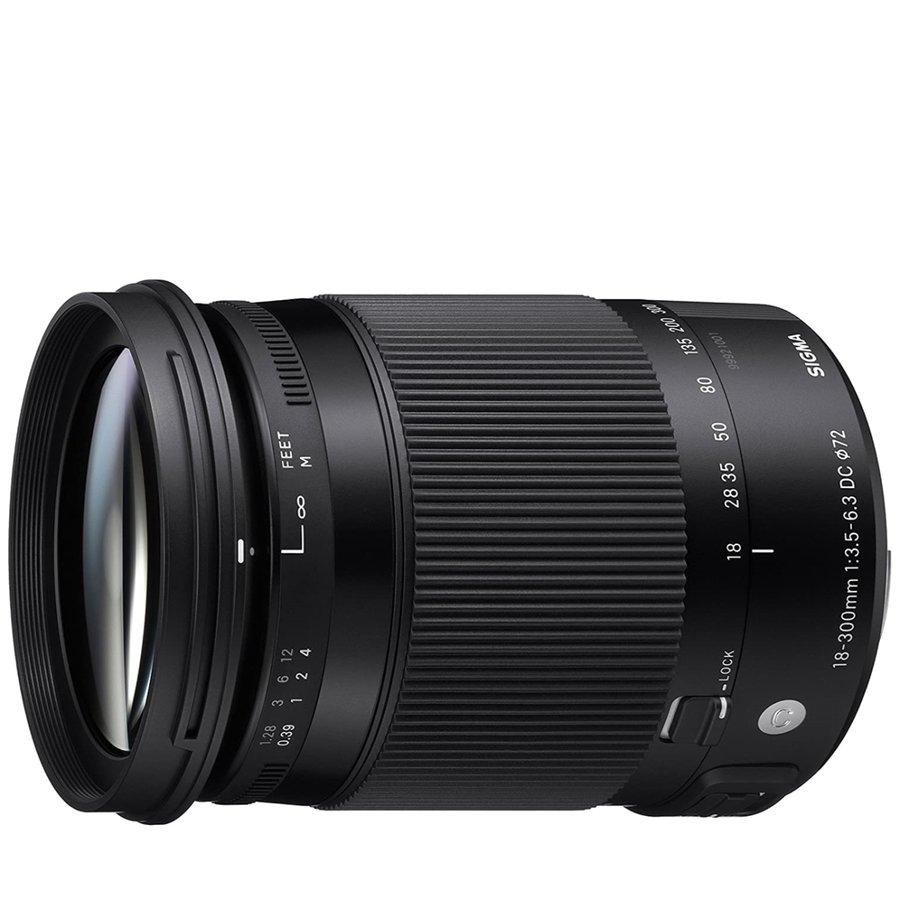 【中古】シグマ 18-300mm 1:3.5-6.3 DC キヤノンマウント DC（シグマ） シグマ SIGMA 18-300mm F3.5-6.3 DC MACRO OS HS