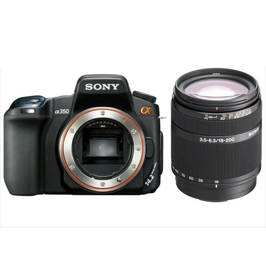 ソニー SONY α350 DT 18-200mm 高倍率 レンズセット デジタル一眼レフ 