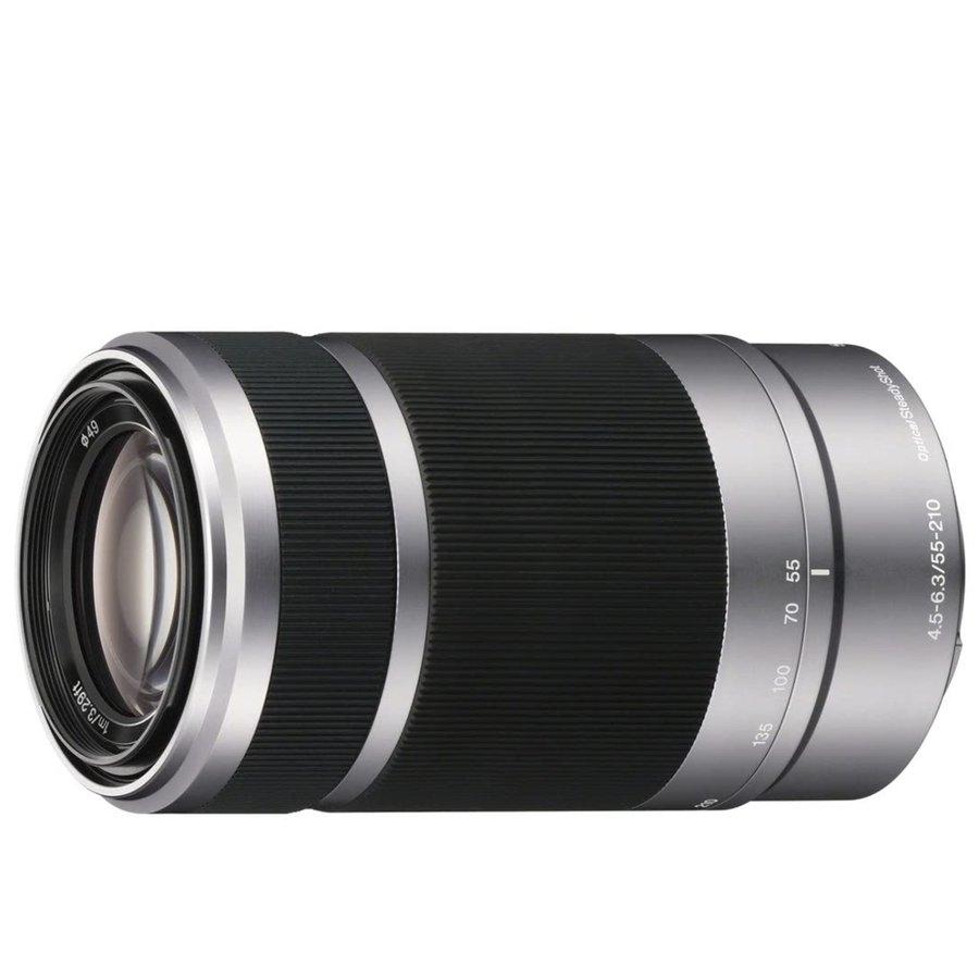 中古】SONY ソニー E 55-210mm f/4.5-6.3 OSS SEL55210 シルバー