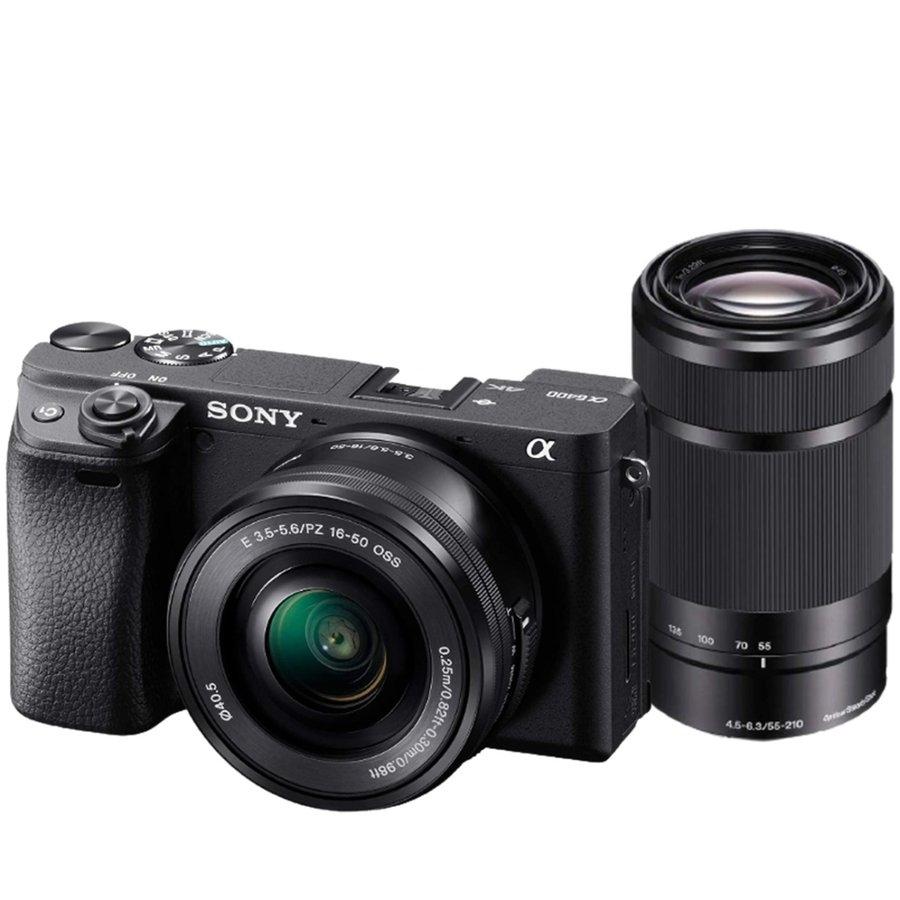 SONY α6400 ミラーレスカメラ 本体とレンズ2本未使用品 α（ソニー） ソニー SONY α6400 ILCE-6400Y ダブルレンズキット