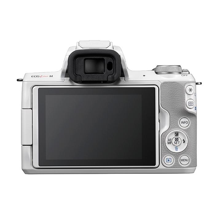 EOS canon キヤノン kiss M ダブルレンズキット ホワイト ミラー EOS canon キヤノン kiss M ダブルレンズキット ホワイト ミラー