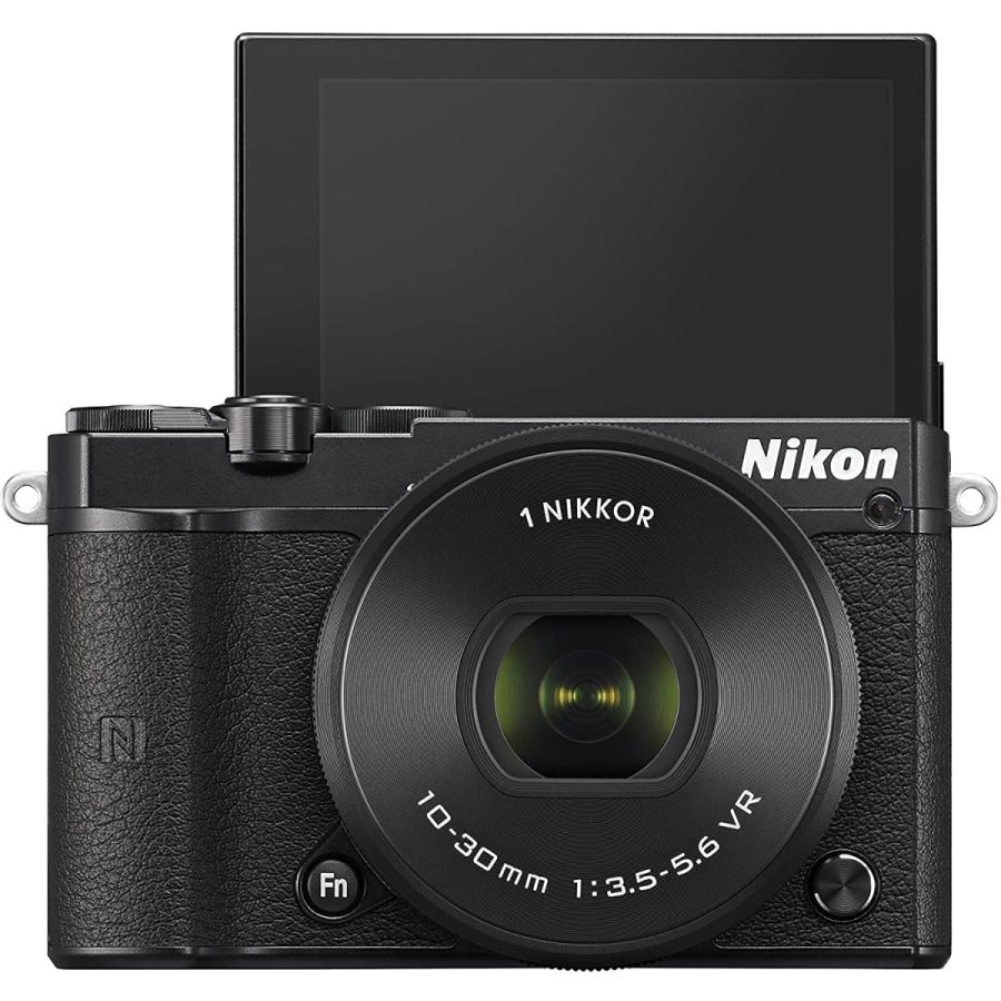 ニコン nikon 1 J5 ダブルレンズキット ブラック Wi-Fi搭載 ミラーレス