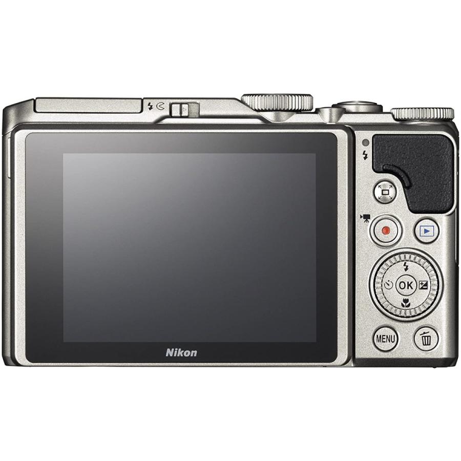 ニコン nikon COOLPIX A900 Wi-Fi搭載 光学35倍ズーム シルバー :nikon-COOLPIX-A900-s:カメラ