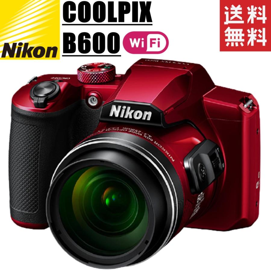 COOLPIX ニコン クールピクス B600 nikon レッド 光学60倍ズーム COOLPIX ニコン クールピクス B600 nikon レッド 光学60倍ズーム