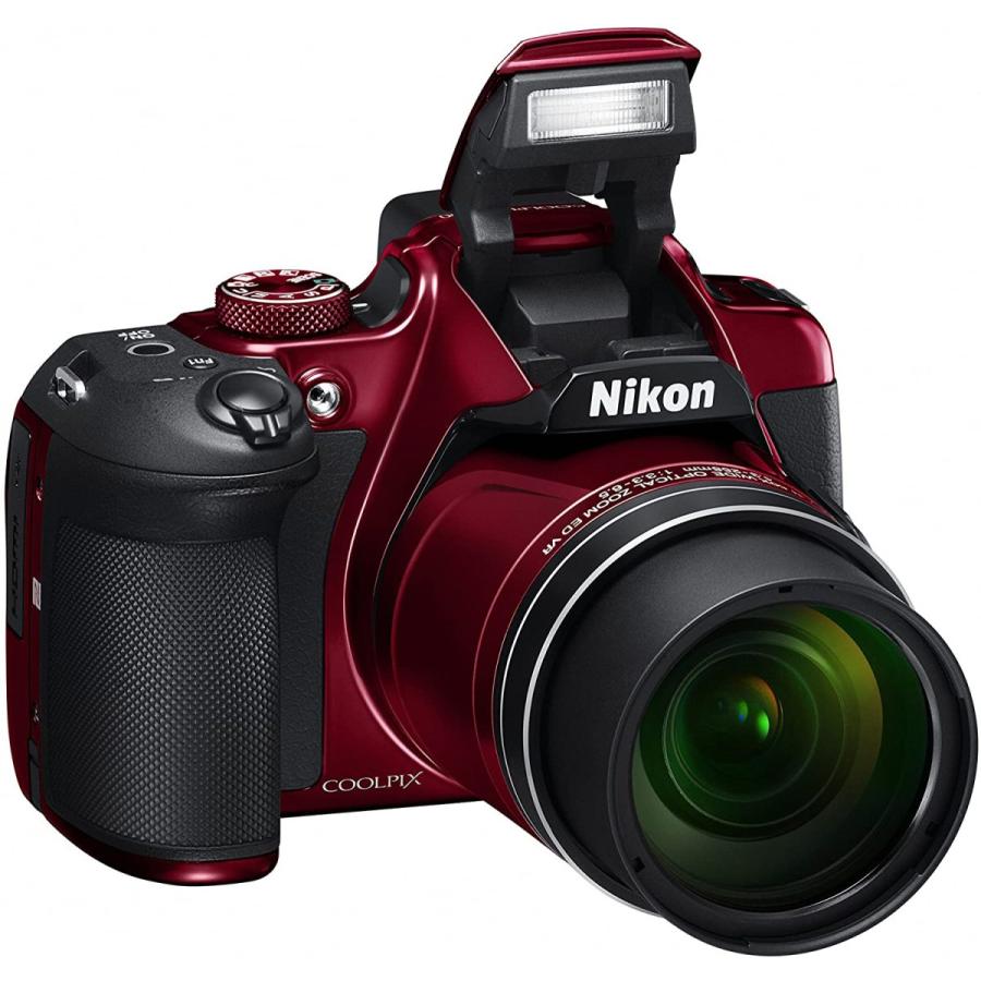 ニコン nikon クールピクス COOLPIX B700 レッド Wi-Fi搭載 光学60倍