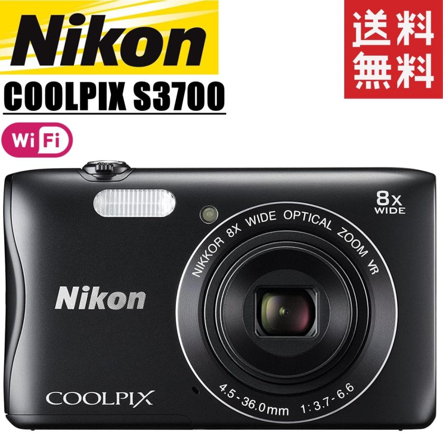 ニコン nikon クールピクス COOLPIX S3700 Wi-Fi搭載 デジタルカメラ :nikon-COOLPIX-S3700-b