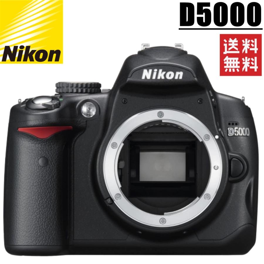 ニコン Nikon D5000 ボディ ブラック デジタル一眼レフカメラ : カメラ 