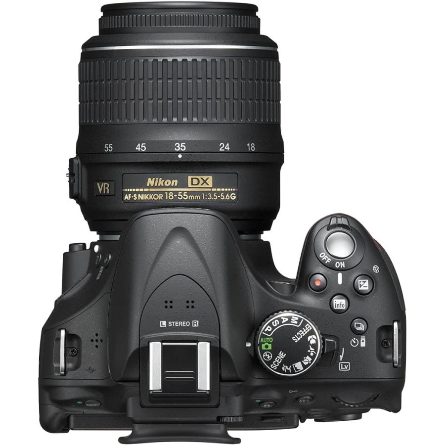 ニコン Nikon D5200 レンズキット AF-S DX NIKKOR 18-55mm F3.5-5.6G VR デジタル一眼レフ