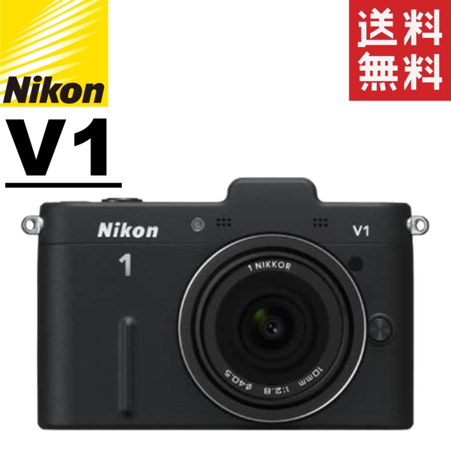 ニコン Nikon V1 10ｍｍ F2.8 薄型レンズキット ブラック ミラーレス