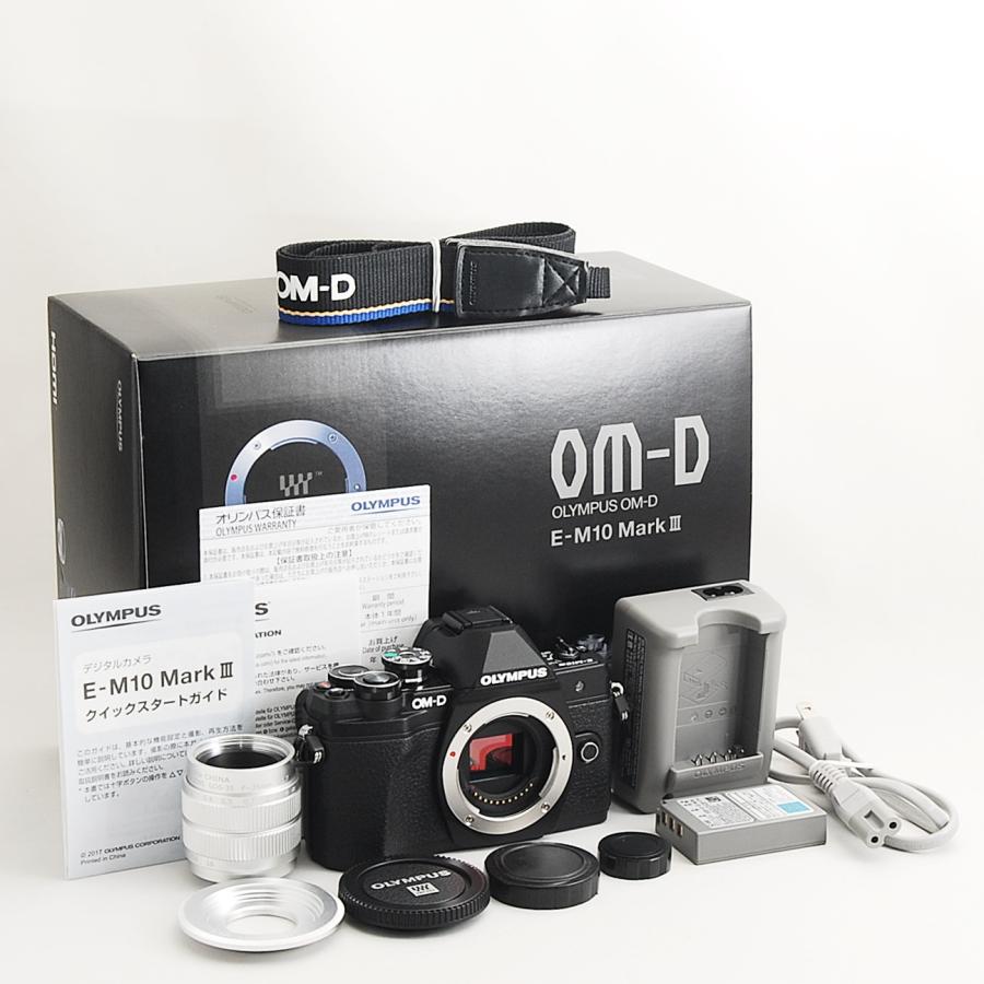 OM-D OLYMPUS E-M10 Mark3 ショット数1367枚 新品マニュアル単
