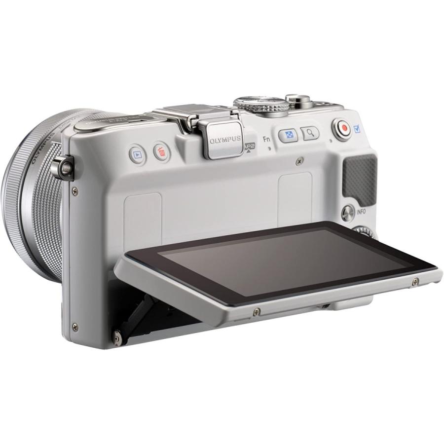 オリンパス OLYMPUS PEN Lite E-PL3 ホワイト ダブルレンズ オリンパス OLYMPUS PEN Lite E-PL3 ホワイト ダブルレンズ