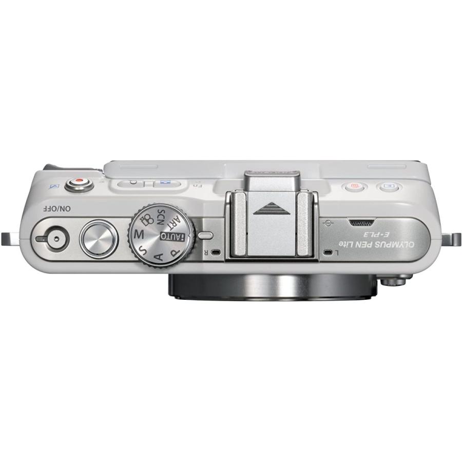 オリンパス OLYMPUS PEN Lite E-PL3 ホワイト レンズキット ミラーレス  