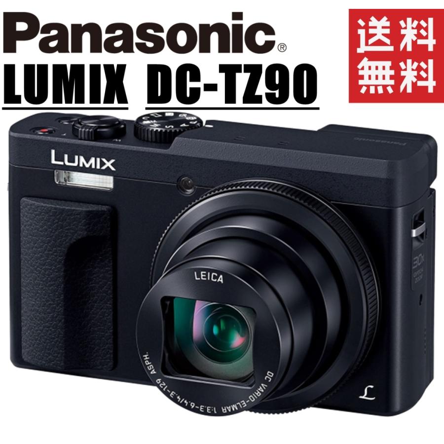 パナソニック Panasonic  ルミックス LUMIX TZ90 ブラック DC-TZ90-K コンパクトデジタルカメラ｜camerart